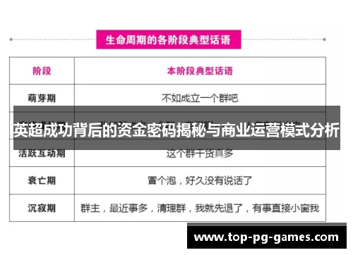 英超成功背后的资金密码揭秘与商业运营模式分析 英超成功背后的资金密码揭秘与商业运营模式分析